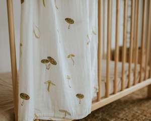 Leni The Label | Muslin Swaddle | Mushroom