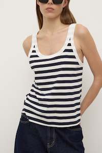 Wardrobe: Assembly Label | Adria Stripe Jersey Tank