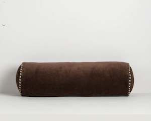 Elliot Bolster Cushion | Chocolate