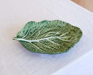 Cabbage Leaf Plate | Verde