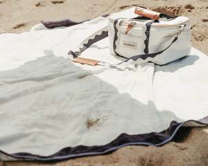 Seaside: Business & Pleasure | Beach Blanket | Rivie White