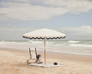 Business & Pleasure | Amalfi Umbrella | Rivie White