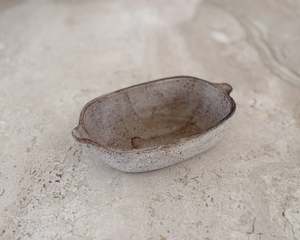 Homeobject: Florence Ceramic Small Dish | Walnut