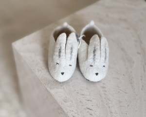 Muskhane Bunny Slippers | Natural