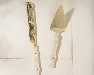 Tea House Cake Server Set