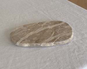Varragio Marble Serving Board | Taupe | Small