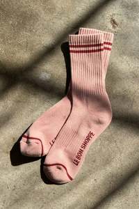 Gifting Under 50: Le Bon Shoppe | Boyfriend Sock | Vintage Pink