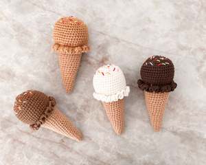 Crochet Ice Cream Cone