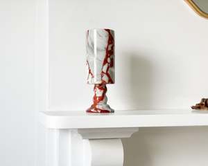 Vases Vessels: Red Marble Vase