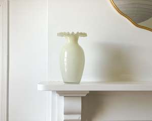 Vases Vessels: Ruffle Glass Vase