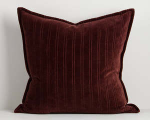 Stria Cushion | Merlot