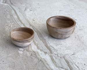 Teak Snack Bowls | Set of 2