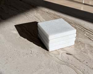 Square Marble Coasters