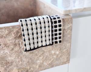 Table: Check Cotton Dishcloth Set