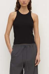 Gifting Under 50: Assembly Label | Tabitha Rib Tank | Black
