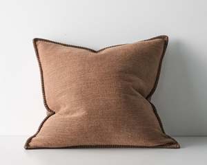 Cushions Throws: Alba Cushion | Rust