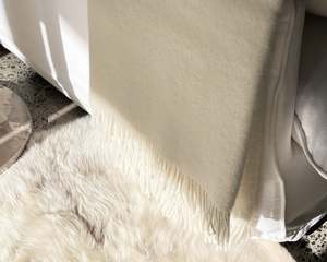 Maddison Throw | Snow