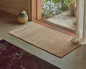 Rugs And Sofas: Ivano Entrance Rug | Wheat