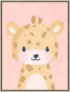 Canvas Art: Giraffe Baby Canvas small