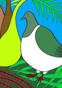 Cards Lra: Kereru Card
