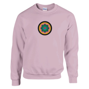 Red Heart Pink Sweatshirt