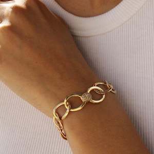 Pomellato Brera: Pomellato Brera Bracelet 23 Brown Diamonds 18k Rose Gold