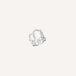 Pomellato Brera: Pomellato Brera Ring Diamonds 18k White Gold