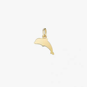 Dodo Animals: DoDo Charm DOLPHIN Yellow Gold