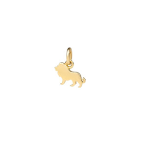 DoDo Charm LION Yellow Gold