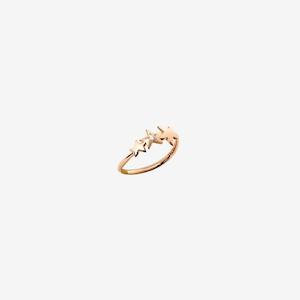 DoDo Ring STAR Yellow Gold with Diamond