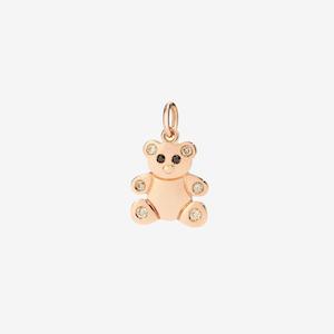 DoDo Charm TEDDY BEAR Rose Gold Diamonds