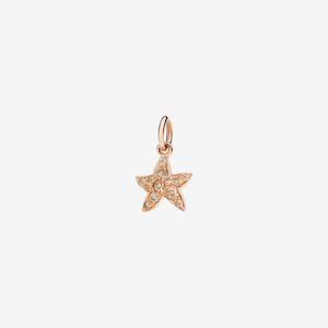 Dodo Dreams: DoDo Charm STAR Rose Gold Brown Diamonds