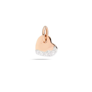 DoDo Charm HEART Rose Gold Diamonds