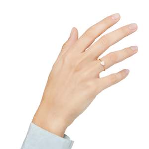 Dodo Love: DoDo Ring CUORE (HEART) Diamonds Yellow Gold - Mini