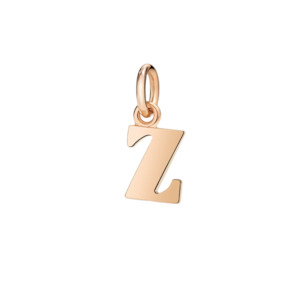 DoDo Charm Letter Z Rose Gold