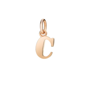 Dodo Letters: DoDo Charm Letter C Rose Gold