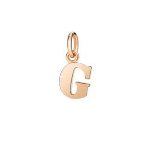 DoDo Charm Letter G Rose Gold
