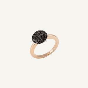 Al Coro Palladio Ring with Black Sapphires