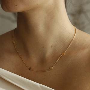 Al Coro Palladio Necklace in 18k Rose Gold