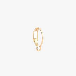 DoDo Essentials Hoop Earring Yellow Gold Small