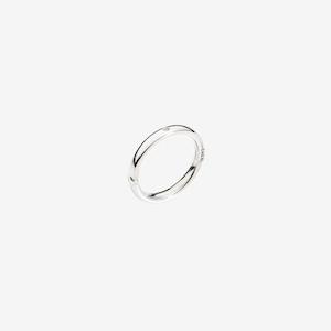DoDo Ring ESSENTIALS Brisè 9k White Gold