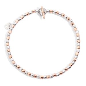 Dodo Granelli: DoDo Bracelet GRANELLI MINI Rose Gold and Silver Kit