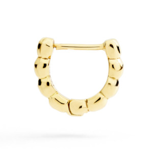 DoDo GRANELLI 18K Gold Hoop Earrings