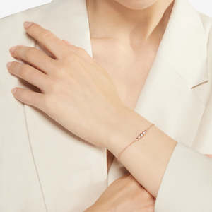Dodo Bollicine: DoDo Bollicine Diamond Bracelet in Rose Gold