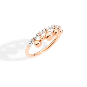 DoDo Ring BOLLICINE Rose Gold and Silver