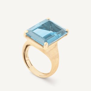Marco Bicego Jaipur Sky Blue Topaz Cocktail Ring