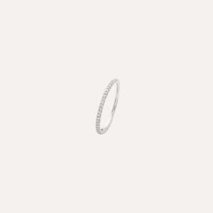 Hulchi Belluni Rings: Hulchi Belluni Eternity Ring Diamonds 18k Gold