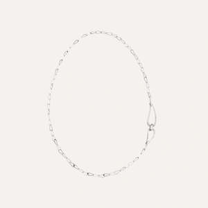 Pomellato Necklaces: Pomellato Fantina Necklace in White Gold with Diamonds