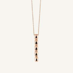 Al Coro La Piazza Necklace in 18k Rose Gold