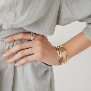 Marco Bicego Bracelets: Marco Bicego Masai 18k Gold Thin Bangle Bracelet